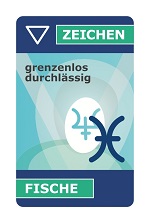 astroCard Tierkreiszeichenkarte Fische zur Erklärung der aktuellen Konstellationen.