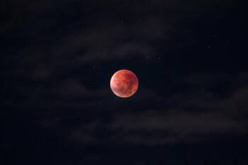 Blutmond und totale Mondfinsternis am 21.1.2019